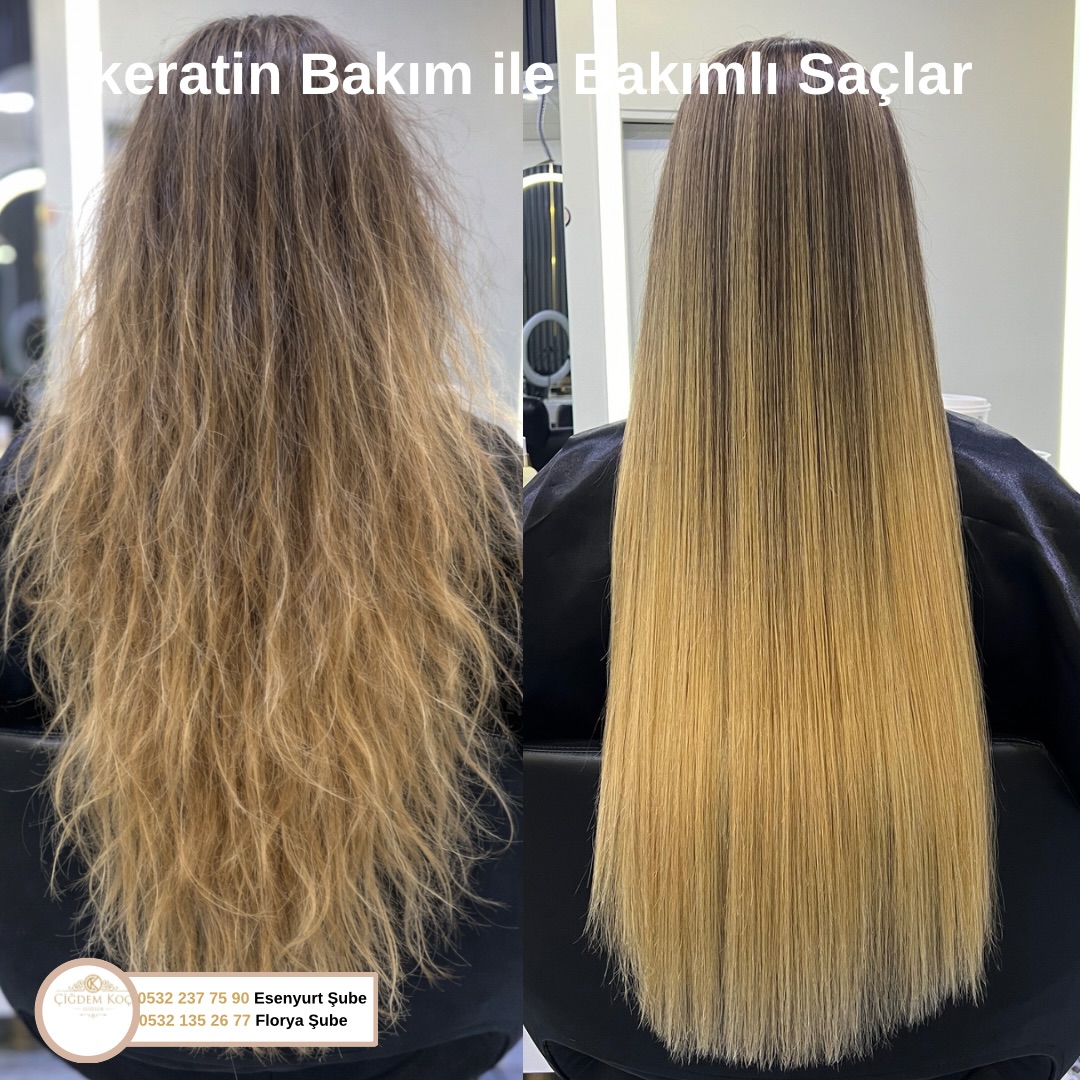 Keratin Bakım ile Saçlar 3 Ay Boyunca Kabarmadan daha parlak ve canlı 

Düzleştirme yada fön gibi ısıya maruz kalmış yıpranmış saçlar yeniden daha güçlü 👍

#keratinbakım #saçbakımı #kuaförlerimiz #saçmaskesi